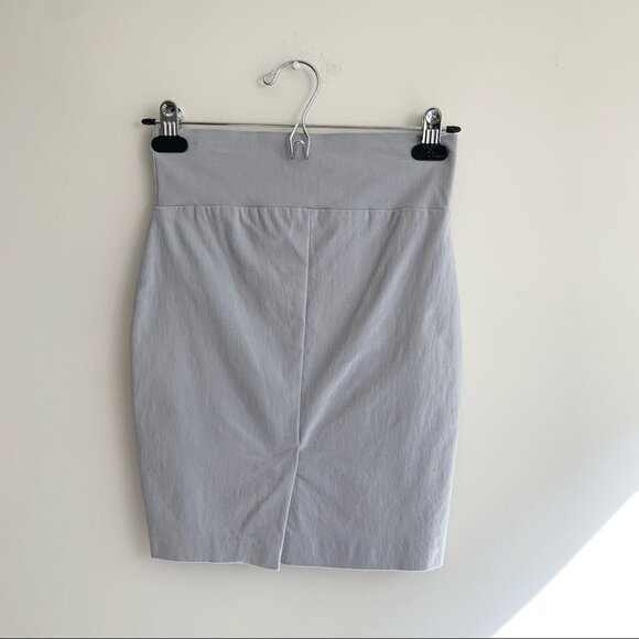 Y2K 2000s Women’s Costa Blanca Mini Skirt High Rise Bodycon Vintage Gray Size M - Picture 15 of 16